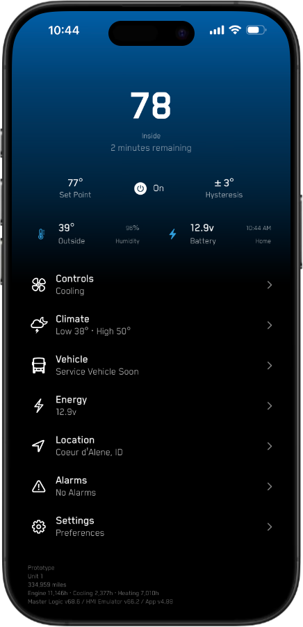 Neon mobile app